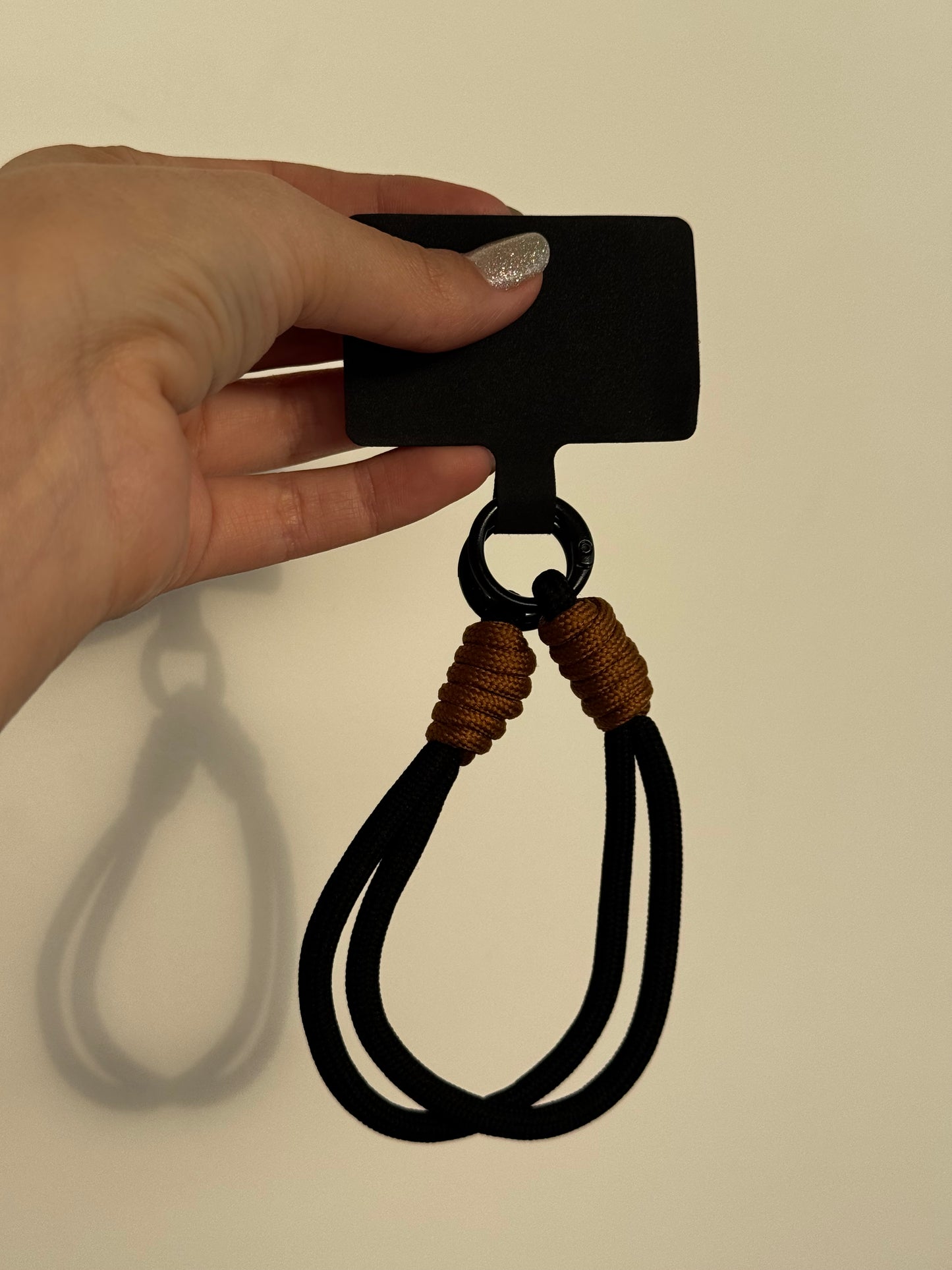 Strap/colgante tipo cordón, negro 🖤