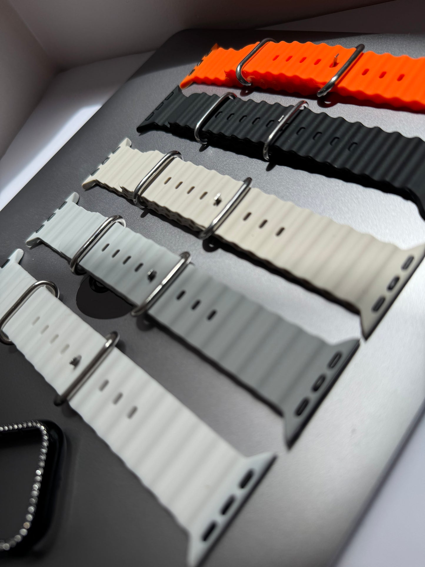 Correas para AppleWatch silicona☑️ (talla S/M)