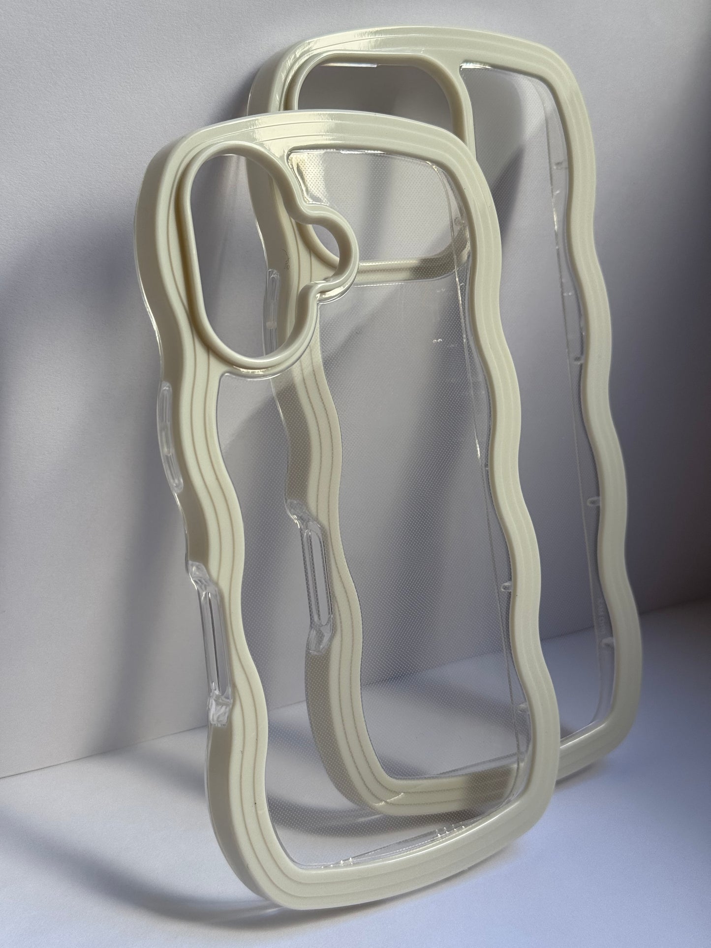 Carcasa borde nube: blanco 🤍