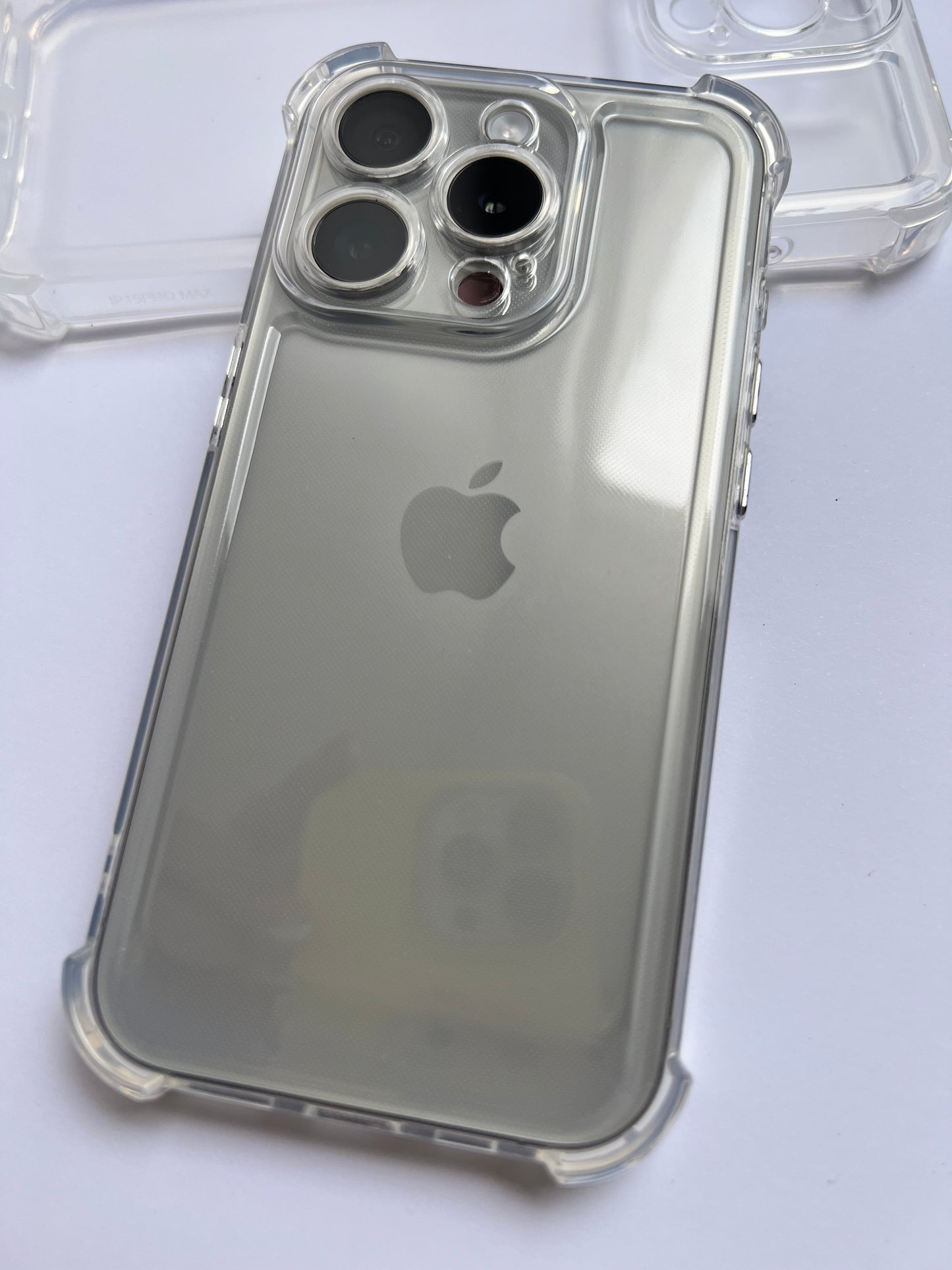 Carcasas full borde reforzado (borde grueso, botones plateados)