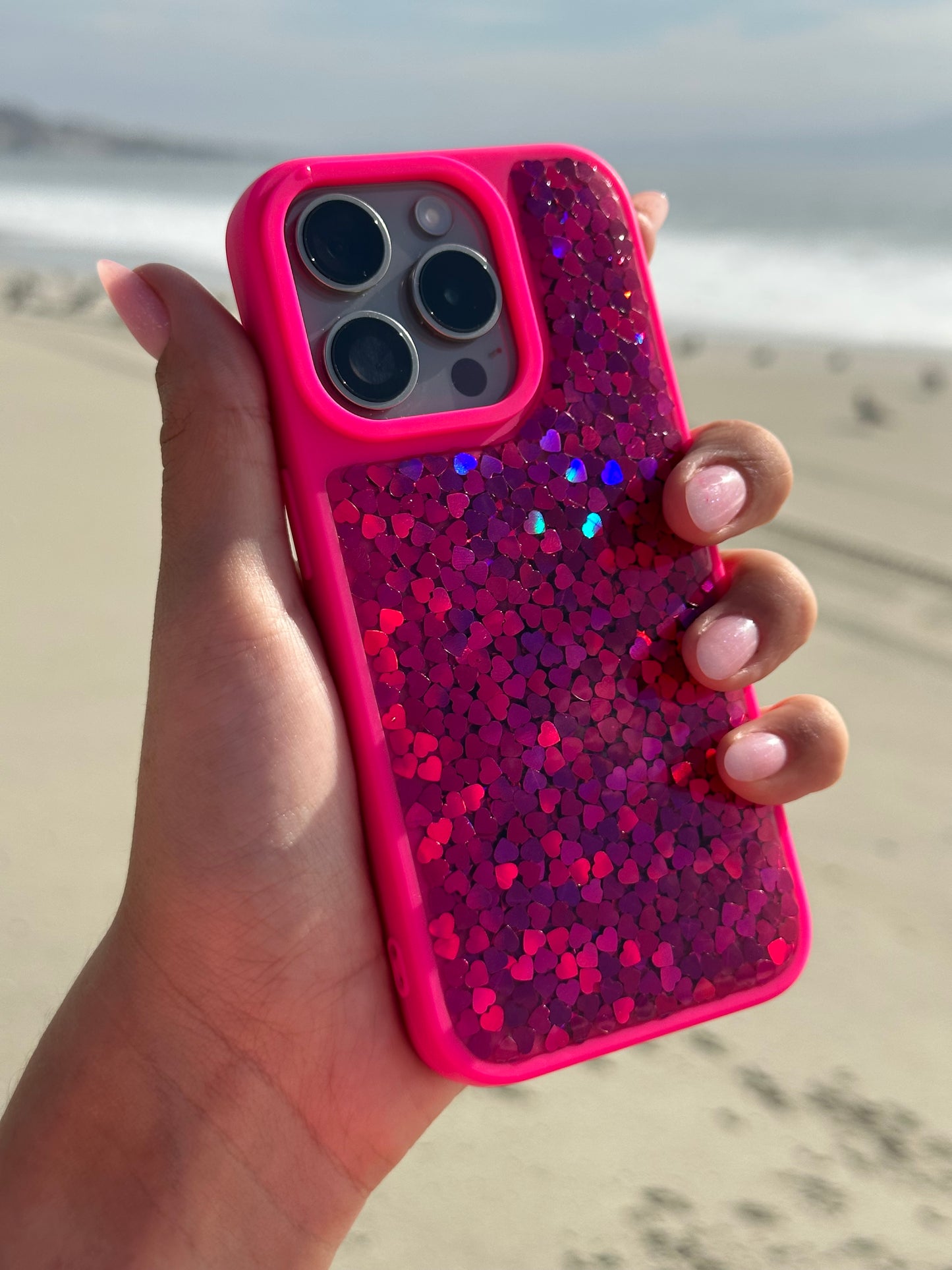 Carcasa Hearts Shine 💕📱