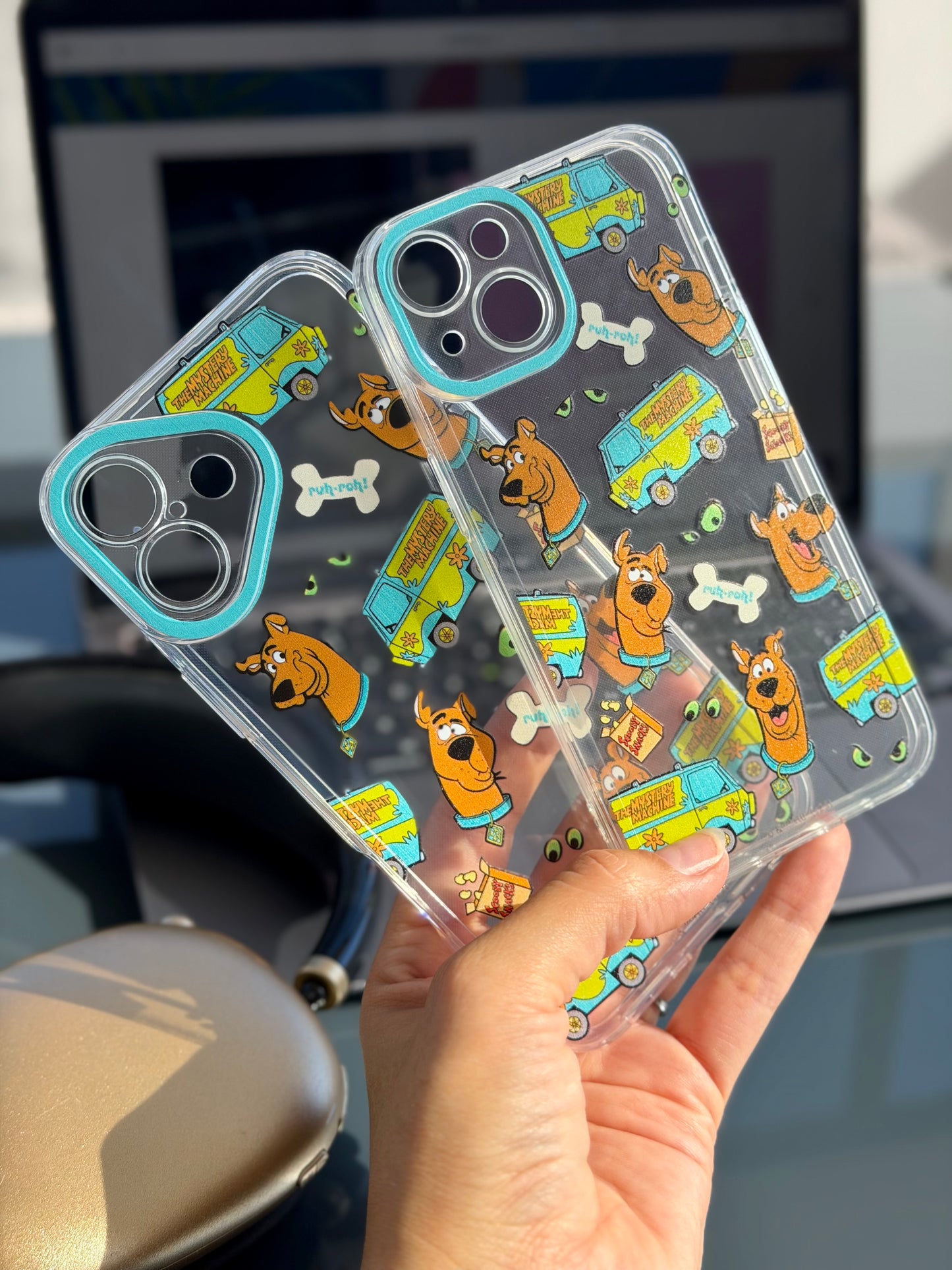 Carcasa Scooby-Doo , formato transparente 🩵🐕