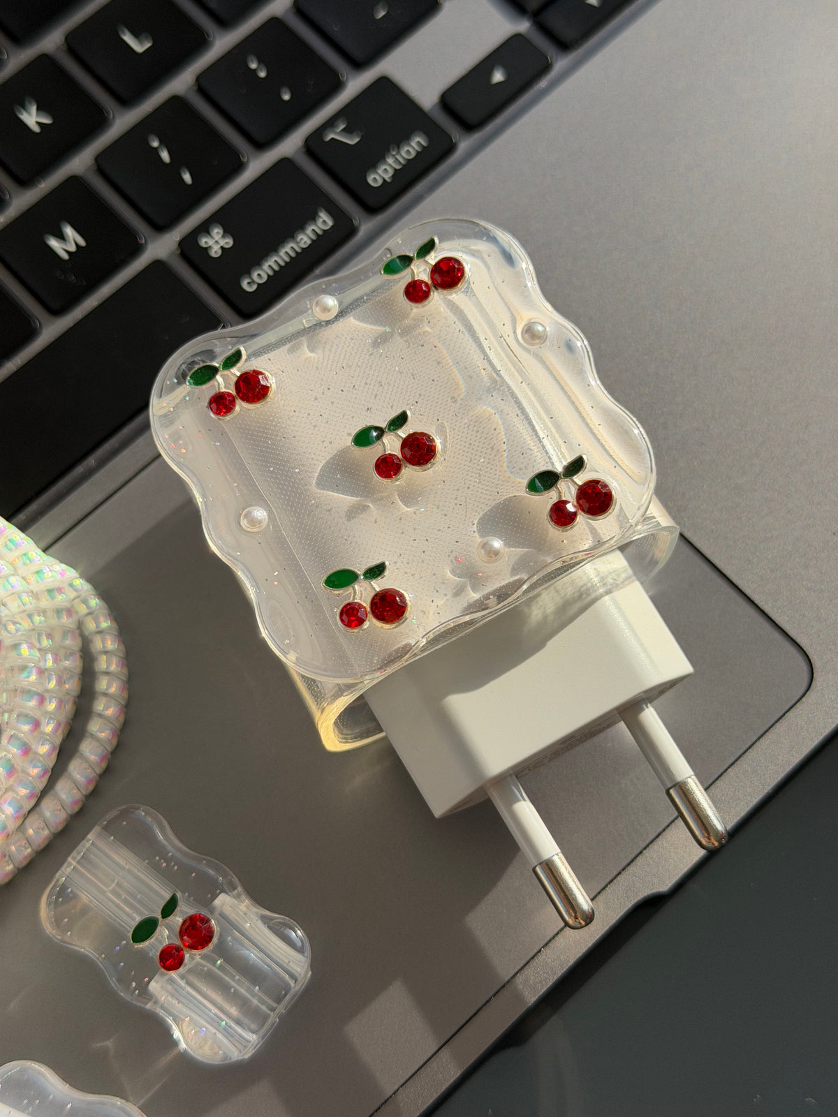 Protector para adaptador C : cerezas 🍒