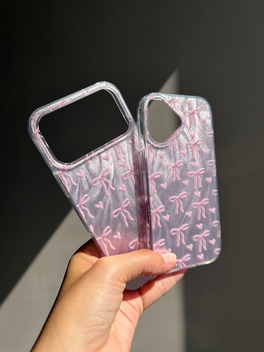 Carcasa Cute rosada 🎀 solo iph 17/17Pro/17ProMax