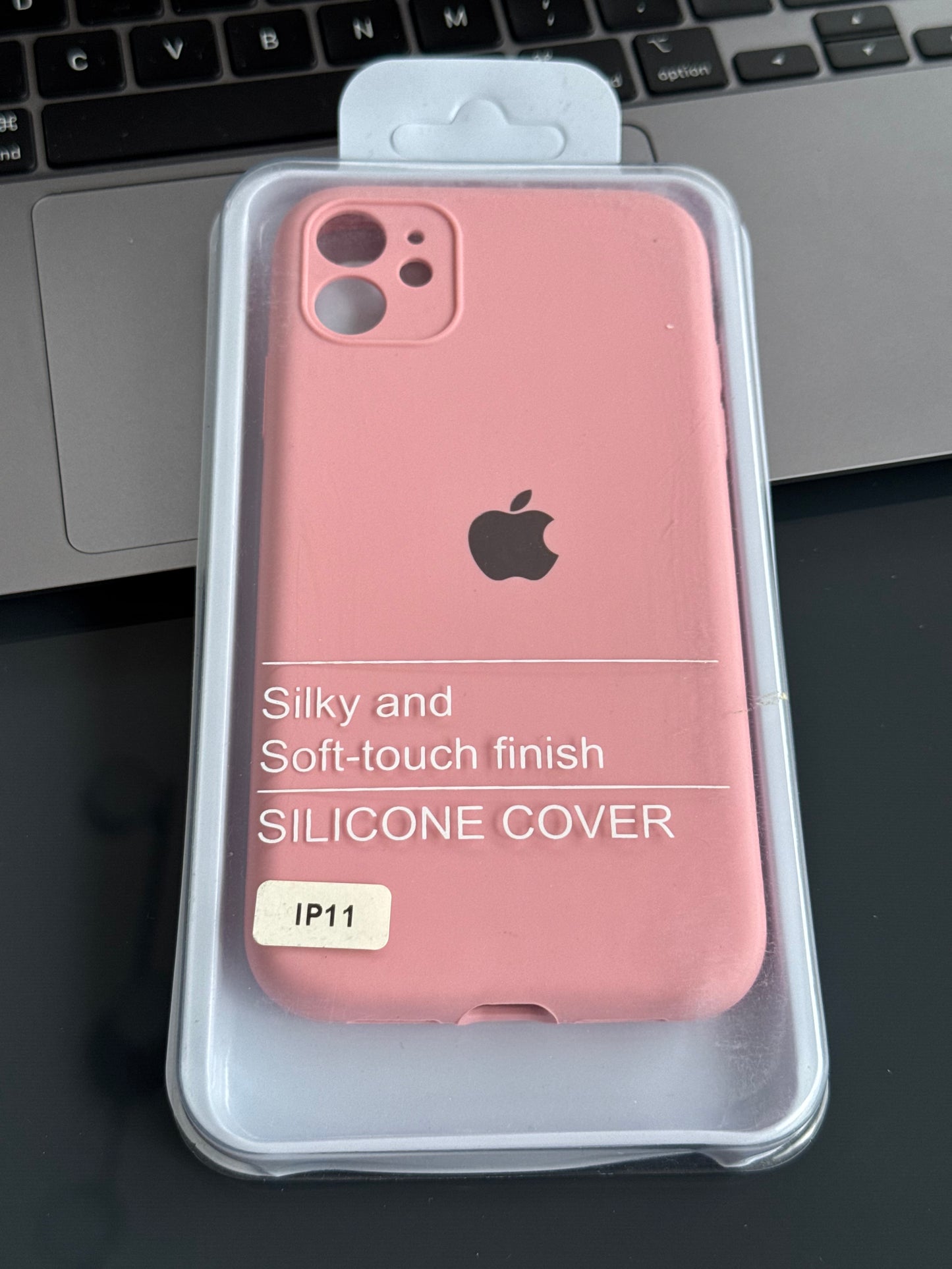Carcasa silicona tipo original, con protección en cámara: IPHONE 11📱