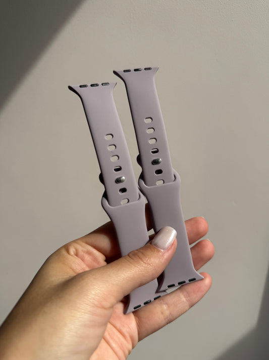 Correa silicona para Applewatch: Púrpura ⌚️