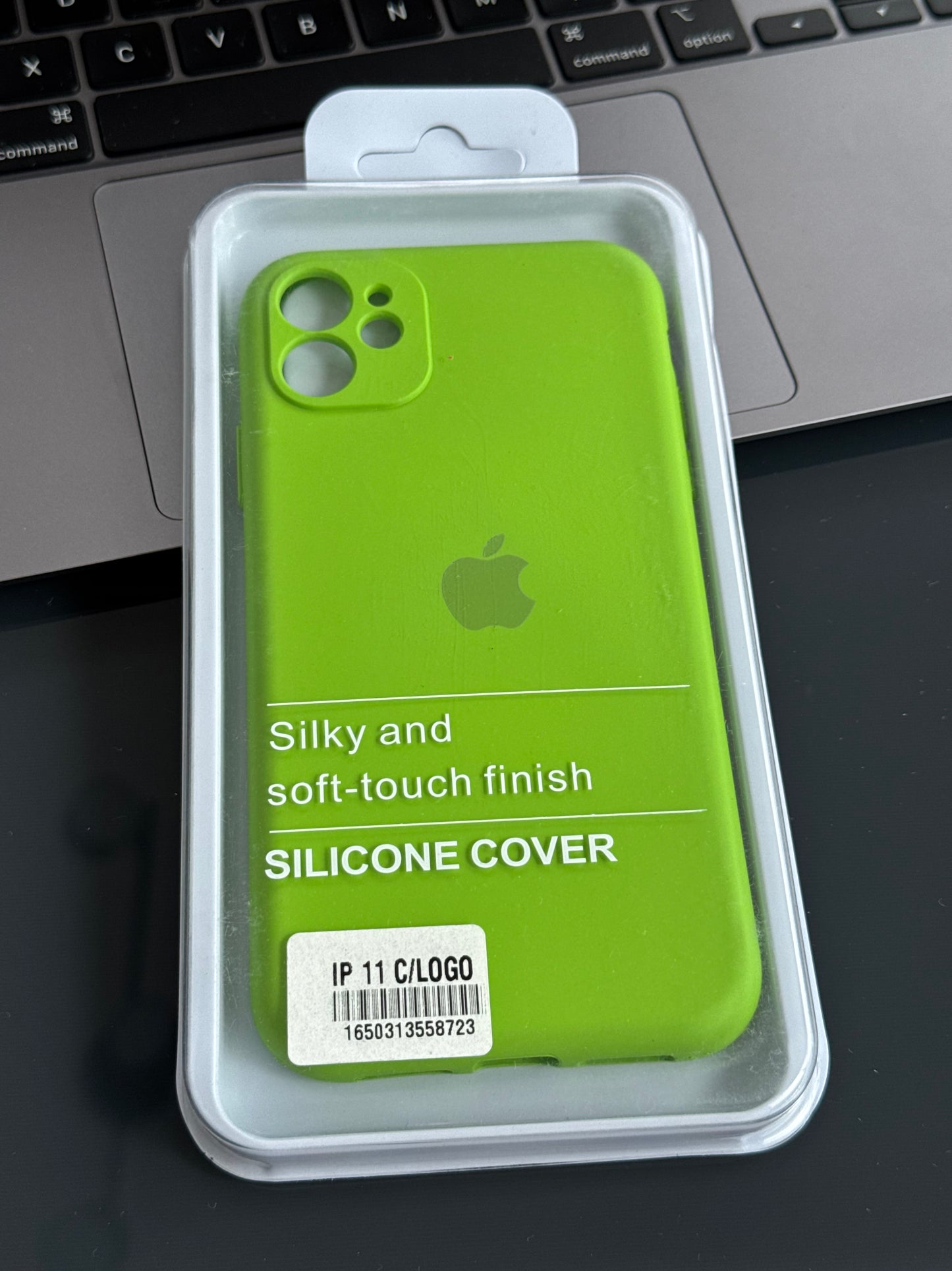 Carcasa silicona tipo original, con protección en cámara: IPHONE 11📱
