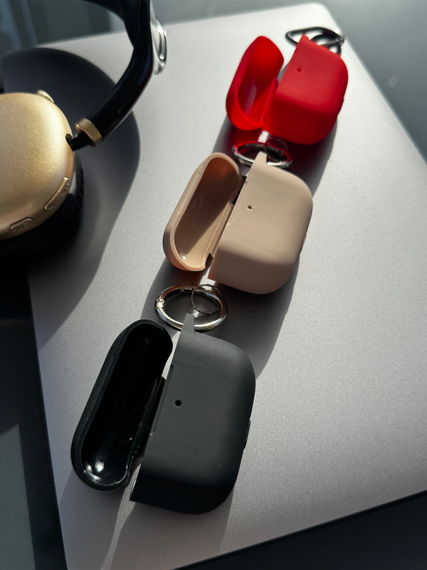 Fundas unicolor para AirPods Pro3 (nuevos)