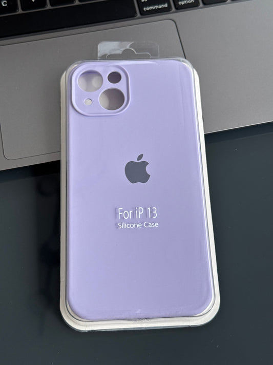 Carcasa tipo original, de silicona con logo: iPhone 13 📱