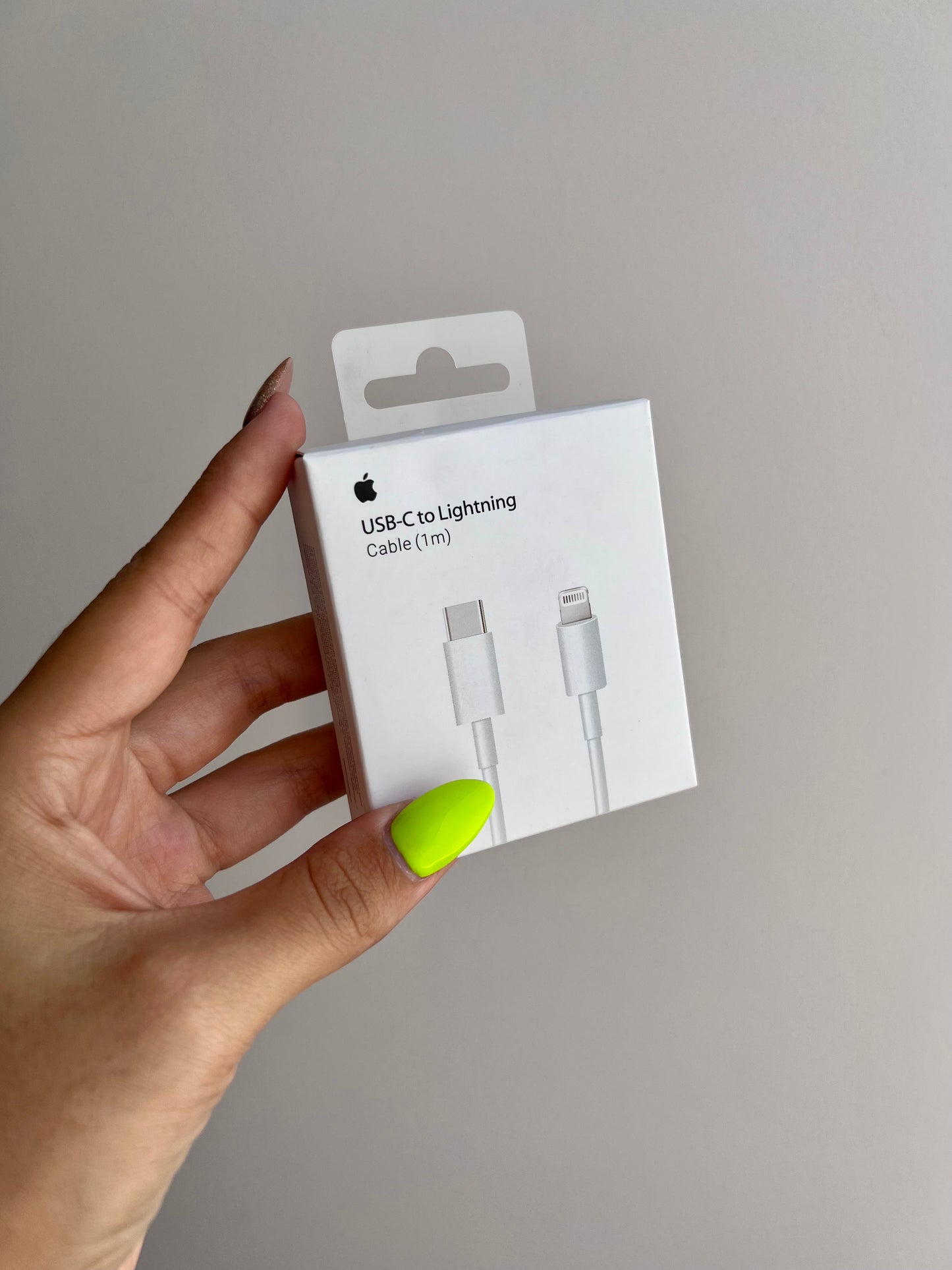 Cable USB-C a Lightning (1 mt)