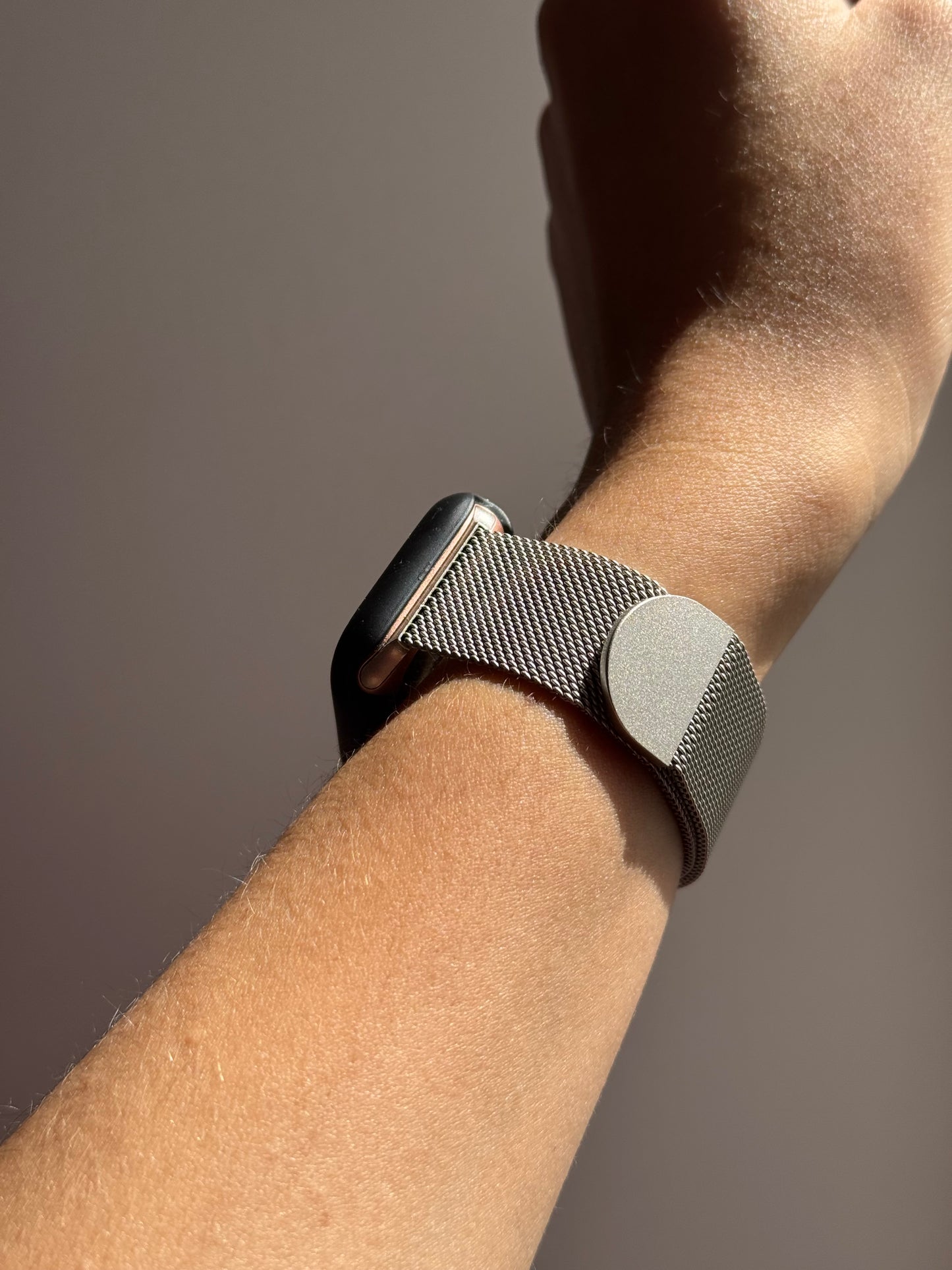 Correa AppleWatch: Imantada color Starlight ✨