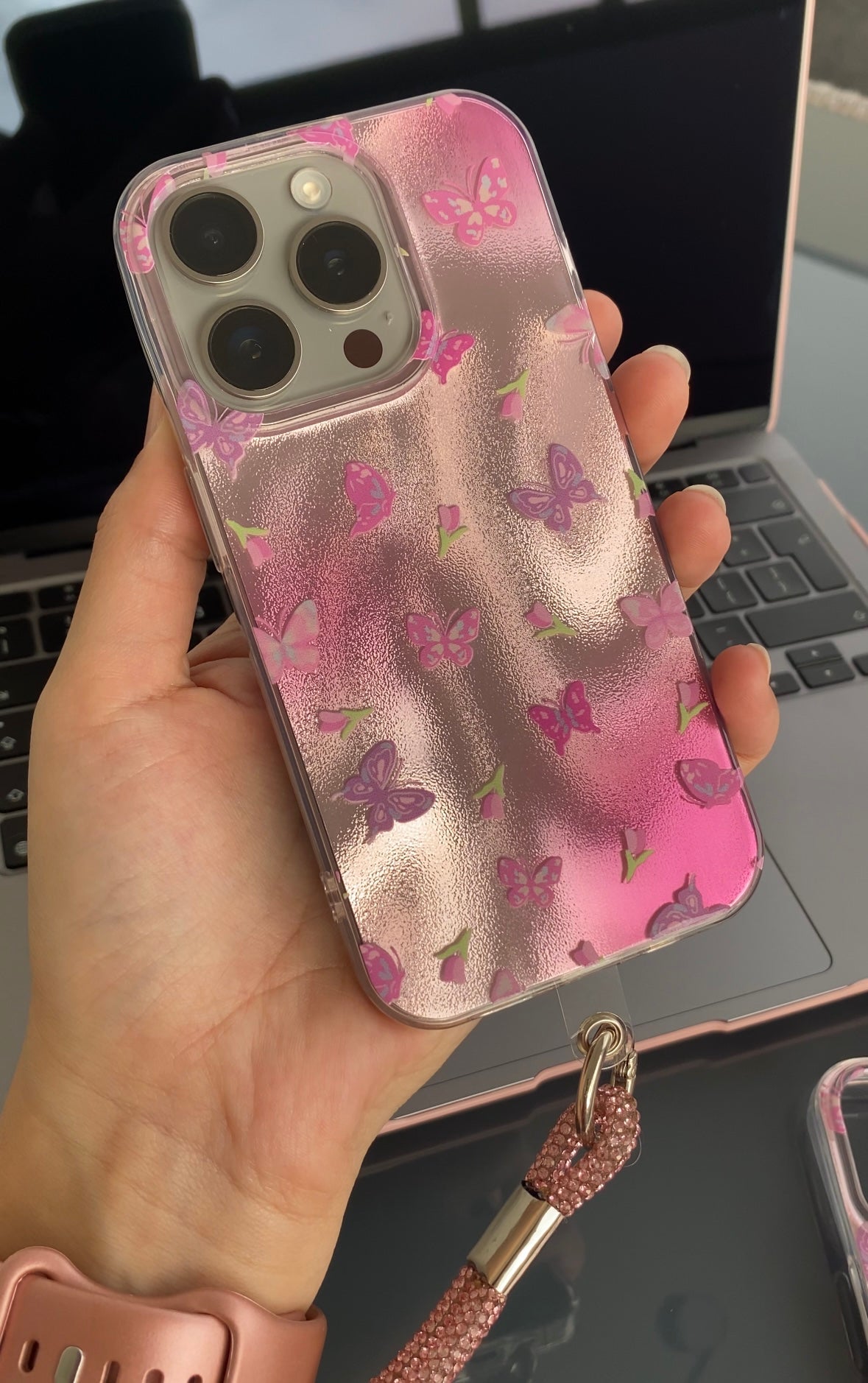 Carcasa Mariposas 🦋 (no incluye accesorios)