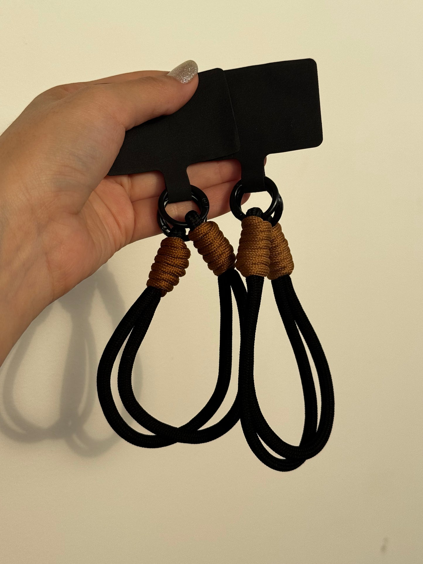 Strap/colgante tipo cordón, negro 🖤