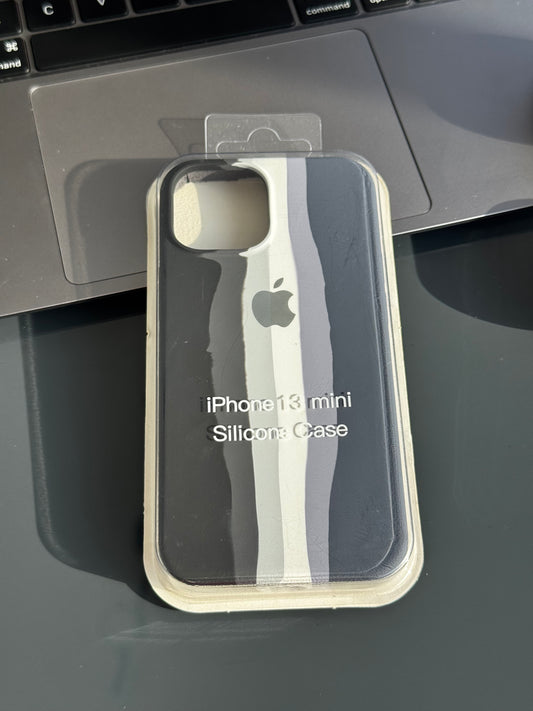 Carcasas silicona tipo original con logo: iPhone 13 MINI 📱