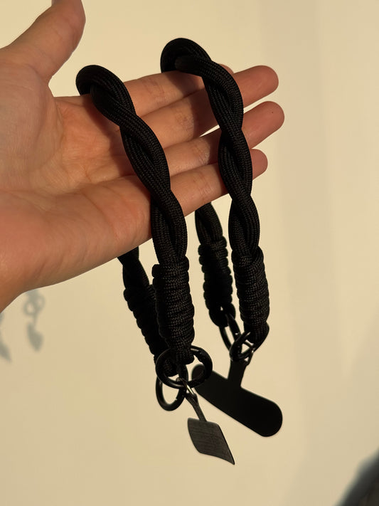Strap/Colgante tipo cordón: negro 🖤