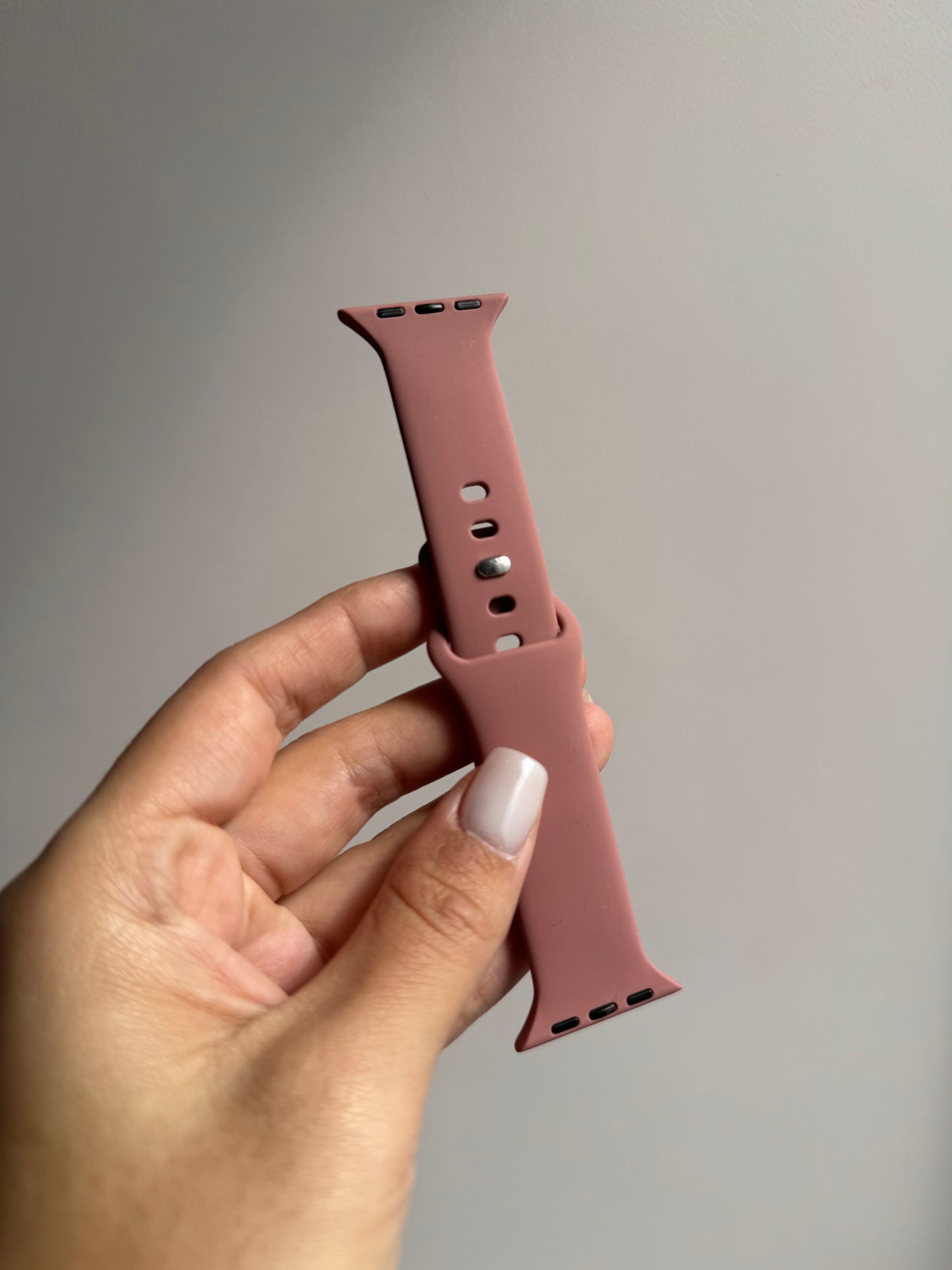 Correa silicona para Applewatch: terracota