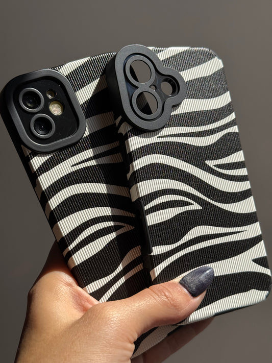 Carcasa Zebra print 🖤