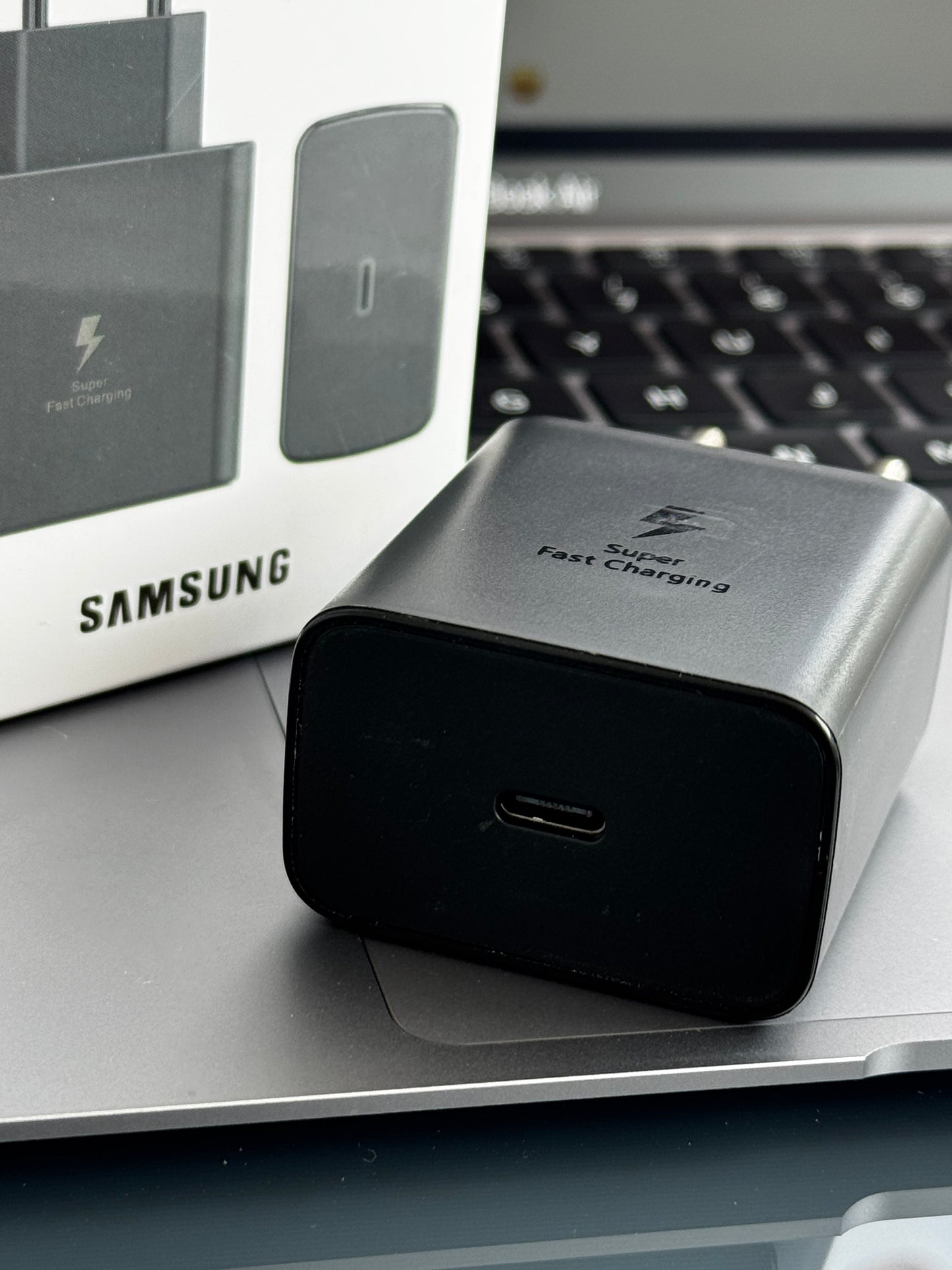 Adaptador Conexión C 45W (carga rápida) Samsung, (compatible con todo tipo de conexión C)