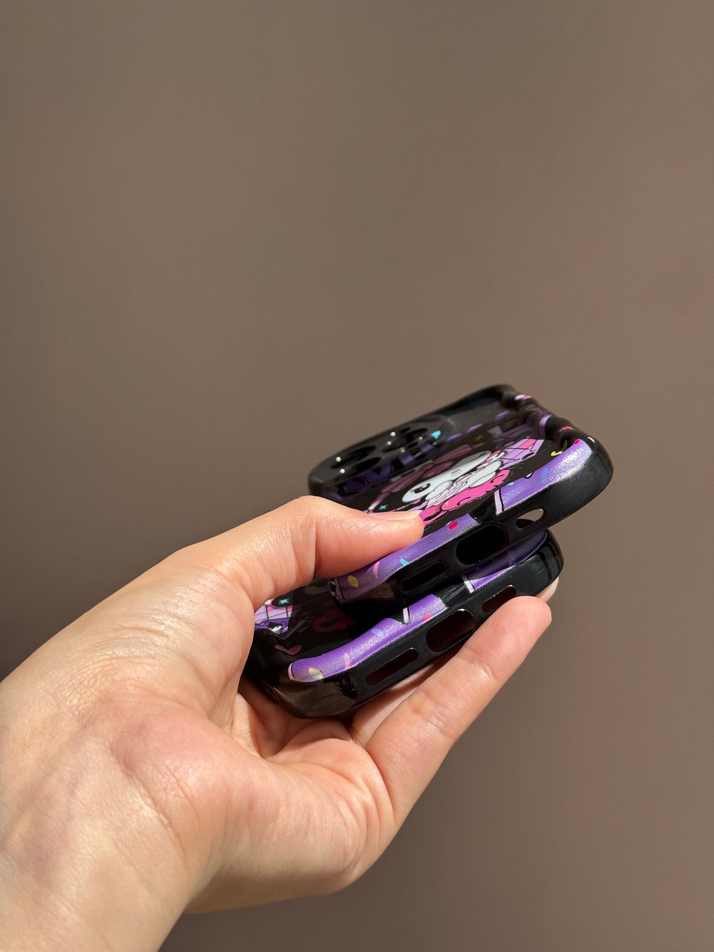 Carcasa Kuromi black 💜