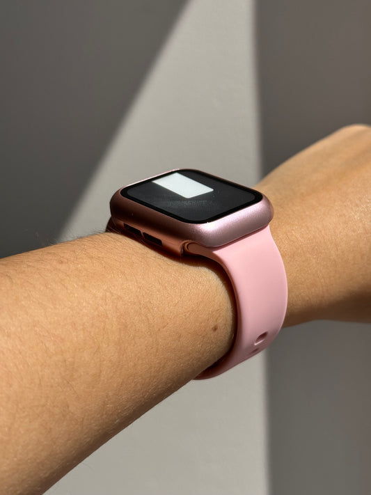 Protector para Applewatch: RoseGold ⌚️ (con protector de pantalla)