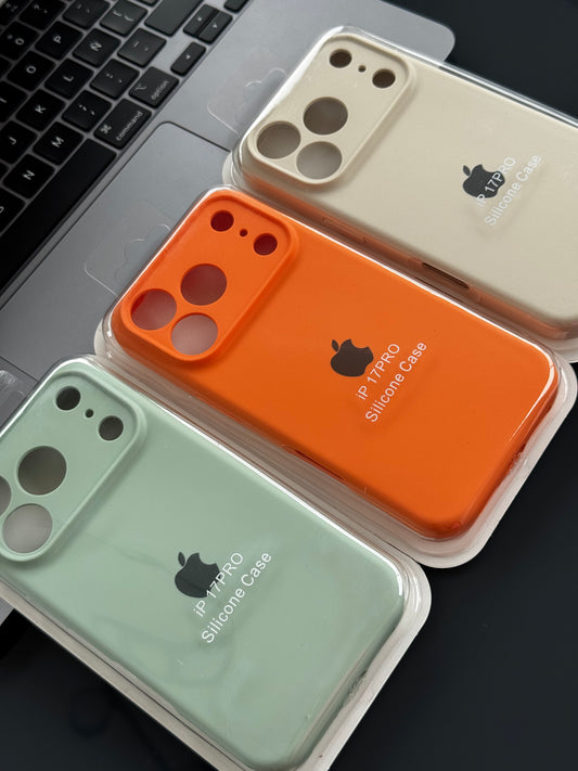 Carcasa tipo original con protección en cámara: iPhone 17PRO📱