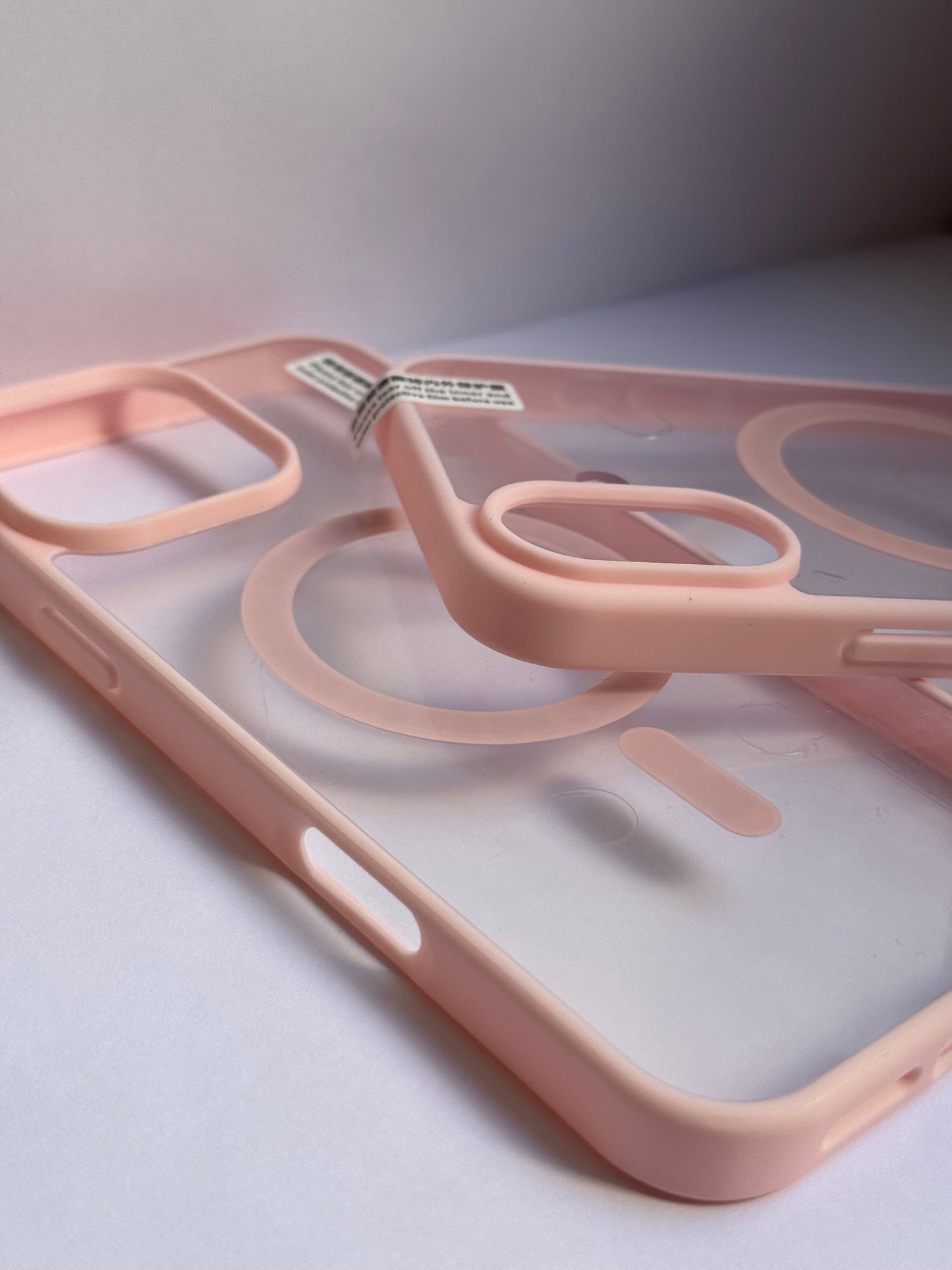 Carcasa MagSafe Rosa Nude (solo línea iPhone 16)