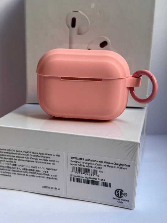 Funda para AirPods de silicona: Rosada 💞