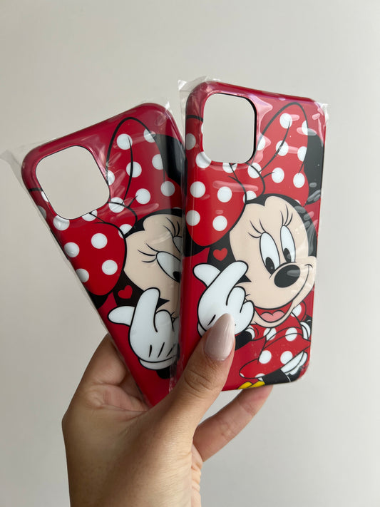 Carcasas Minnie love ❤️